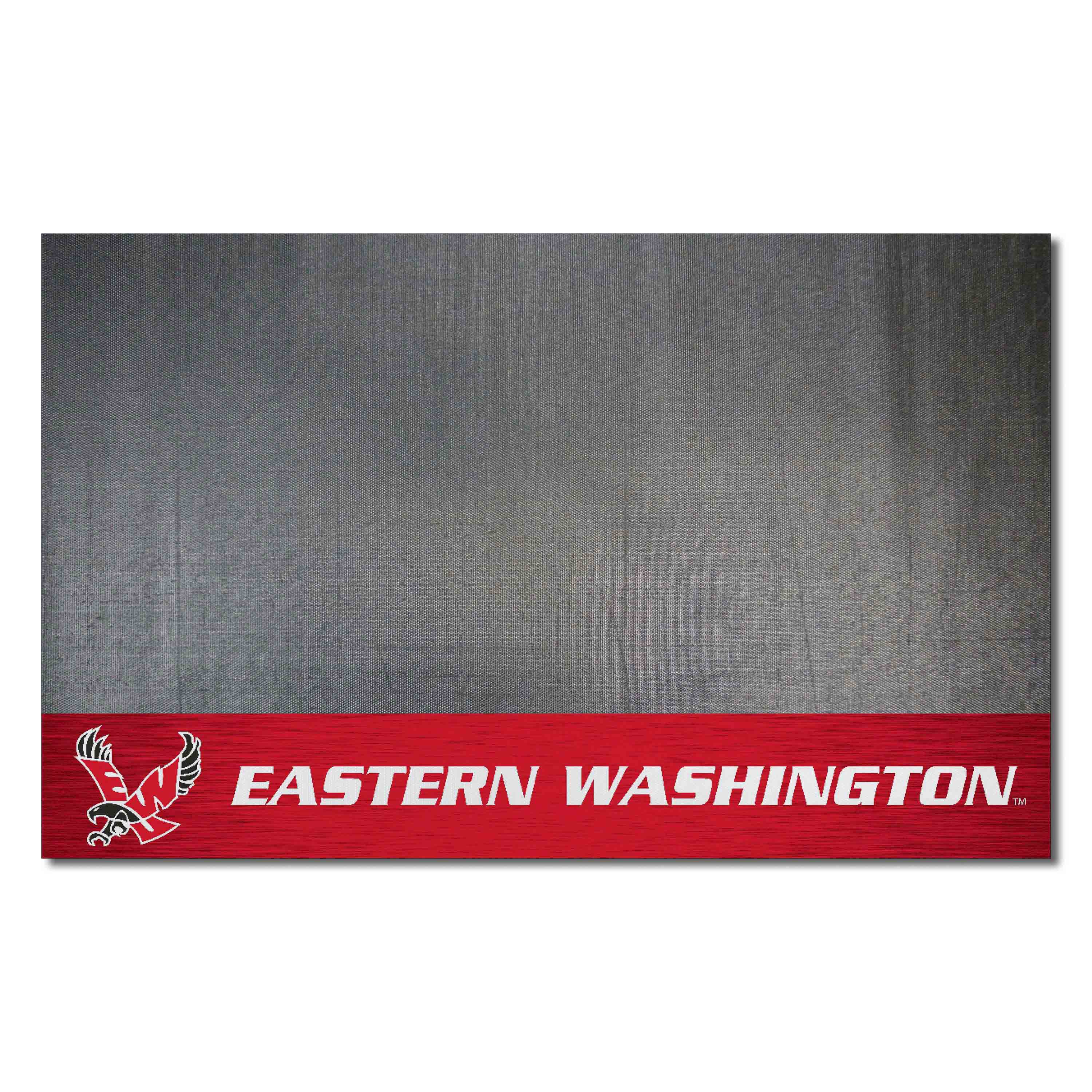 Eastern Washington Eagles Vinyl Grill Mat - 26in. x 42in. - Eastern Washington