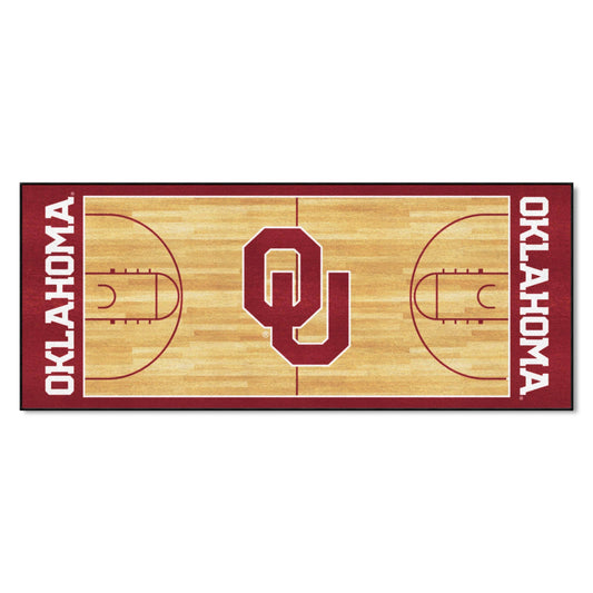 Oklahoma Sooners Court Runner Rug - 30in. x 72in. - Oklahoma