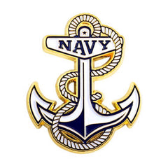 Naval Academy 3D Color Metal Emblem - Naval Academy