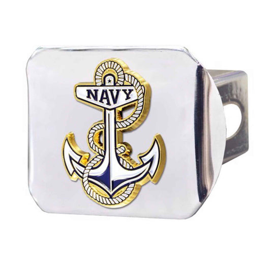 Naval Academy Hitch Cover - 3D Color Emblem - Naval Academy
