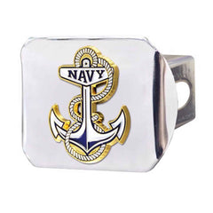 Naval Academy Hitch Cover - 3D Color Emblem - Naval Academy
