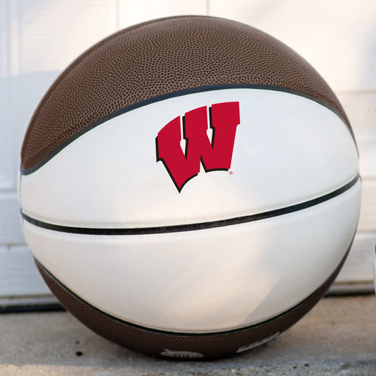 Wisconsin Official-Size Autograph Basketball - Logo Brands - Flyclothing LLC