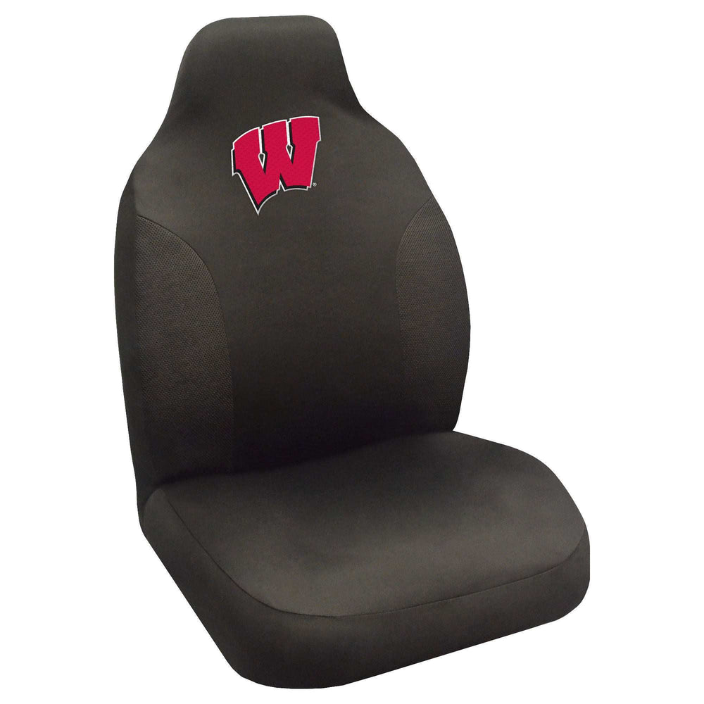 University of Wisconsin Seat Cover - Logo Brands - Flyclothing LLC