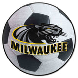 University Of Wisconsin-Milwau Soccer Ball Mat - Logo Brands - Flyclothing LLC