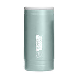 Wisconsin Vertical Powder Coat Slim Can Coolie - Logo Brands - Flyclothing LLC