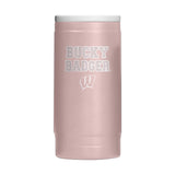 Wisconsin Stencil Powder Coat Slim Can Coolie - Logo Brands - Flyclothing LLC