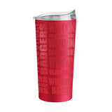 Wisconsin 20oz Replay Powder Coat Tumbler - Logo Brands - Flyclothing LLC