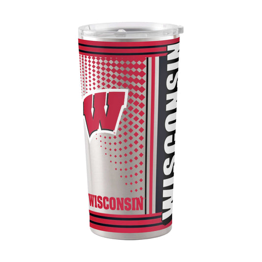 Wisconsin 20oz Hero Stainless Tumbler - Logo Brands - Flyclothing LLC