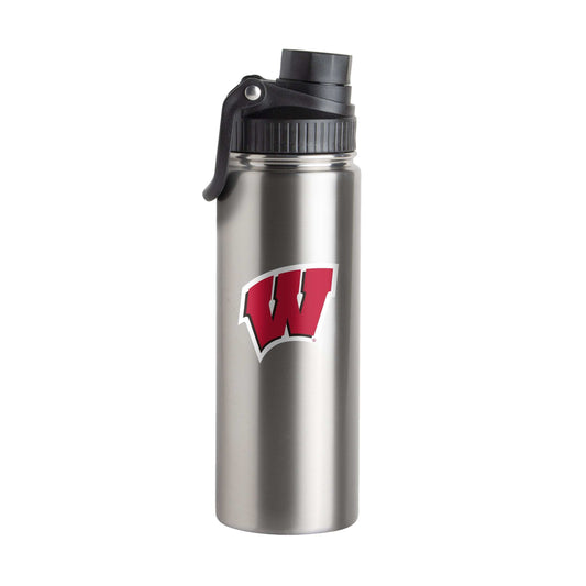 Wisconsin 21oz Campus Colors Letterman Twist Top Bottle - Logo Brands - Flyclothing LLC