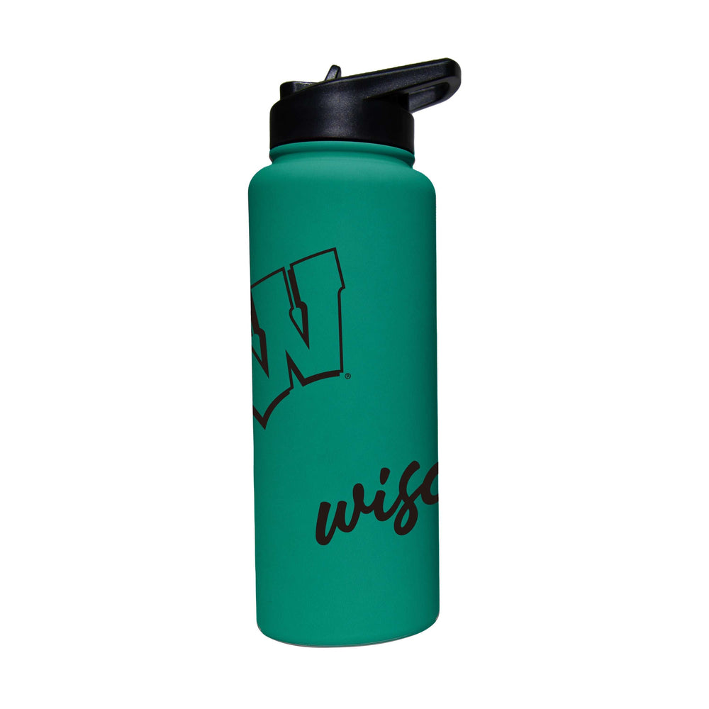 Wisconsin 34oz Optic Bold Soft Touch Quencher - Logo Brands - Flyclothing LLC