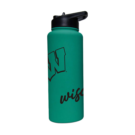 Wisconsin 34oz Optic Bold Soft Touch Quencher - Logo Brands - Flyclothing LLC