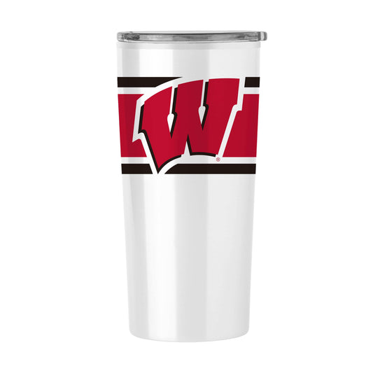 Wisconsin 20oz Stripe Fusion Tumbler - Logo Brands - Flyclothing LLC