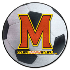 Maryland Terrapins Soccer Ball Rug - 27in. Diameter - Maryland