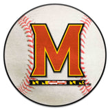 Maryland Terrapins Baseball Rug - 27in. Diameter - Maryland