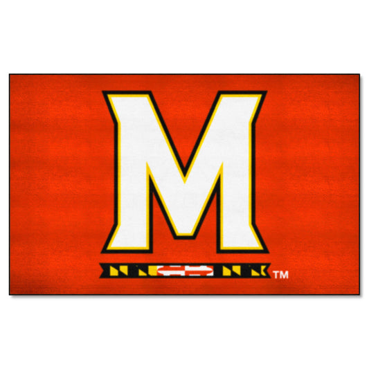 Maryland Terrapins Ulti-Mat Rug - 5ft. x 8ft. - Maryland