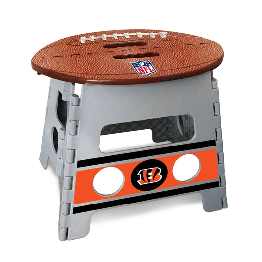 Cincinnati Bengals Folding Step Stool - 13in. Rise - Cincinnati Bengals - Flyclothing LLC