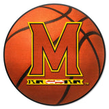 Maryland Terrapins Basketball Rug - 27in. Diameter - Maryland