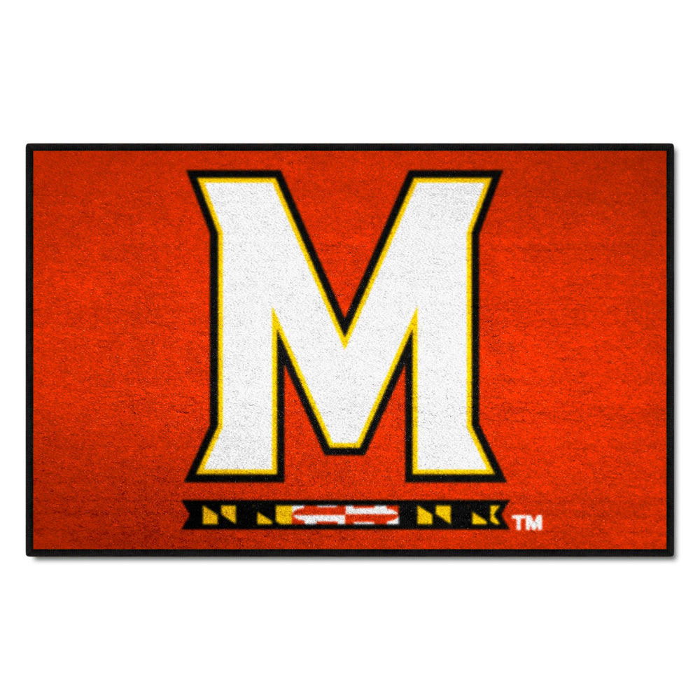 Maryland Terrapins Starter Mat Accent Rug - 19in. x 30in. - Maryland
