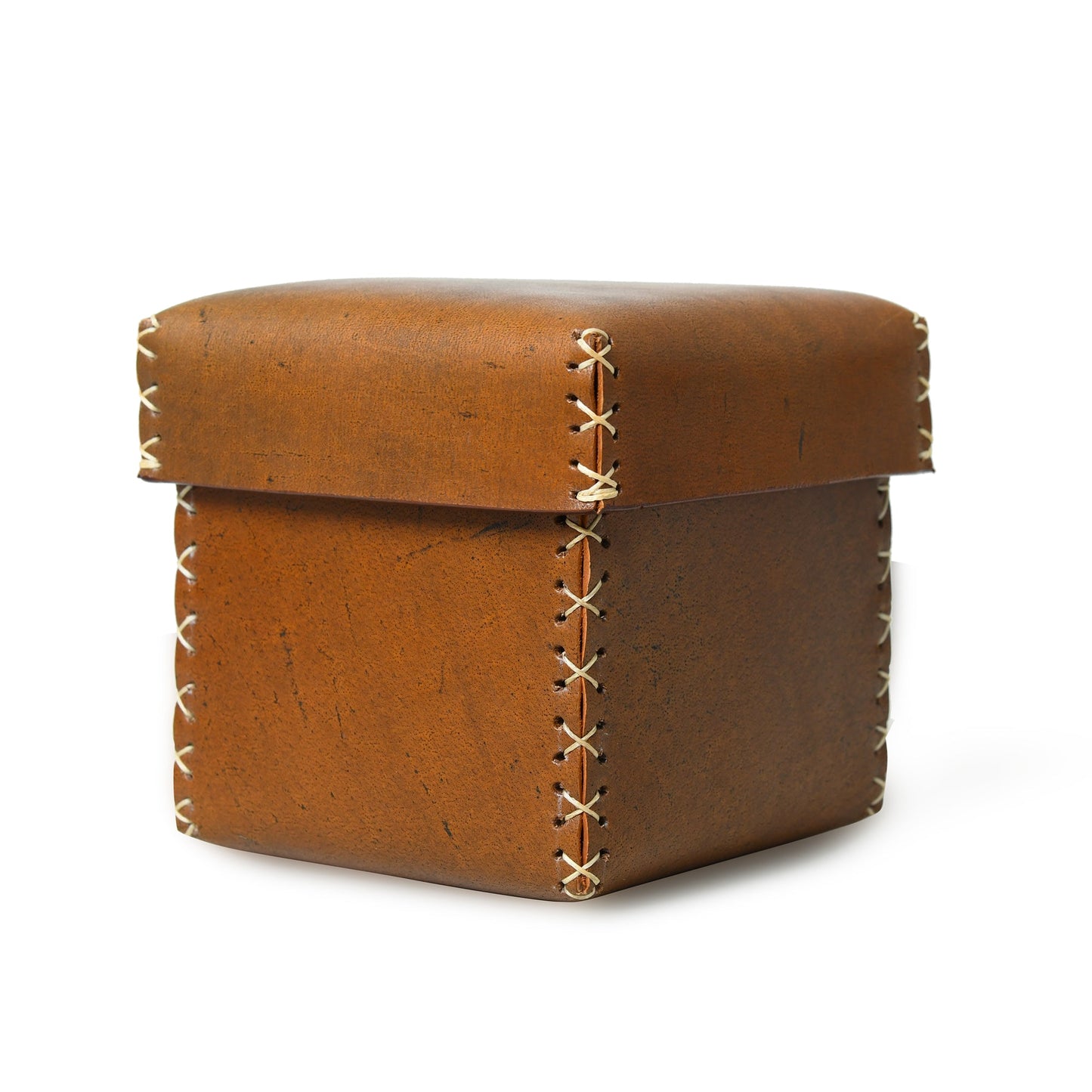 Multi Utility Leather Storage Box - Classy Leather Bags - Flyclothing LLC