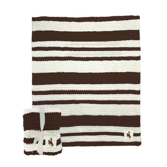 Wyoming Cable Knit Throw 50x60 - Logo Brands - Flyclothing LLC