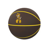 Wyoming Mascot Mini Size Rubber Basketball - Logo Brands - Flyclothing LLC