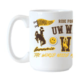 Wyoming 15oz Native Sublimated Mug - Logo Brands - Flyclothing LLC