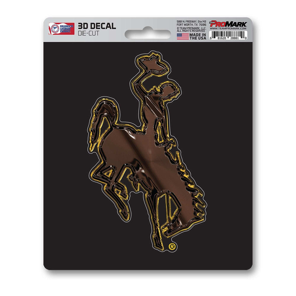 University of Wyoming 3D Decal