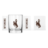 Wyoming 14oz Gameday Rocks Glass