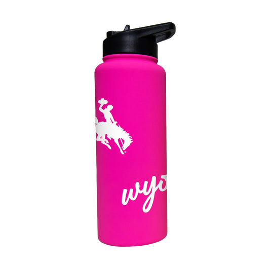 Wyoming 34oz Electric Bold Soft Touch Quencher - Logo Brands - Flyclothing LLC