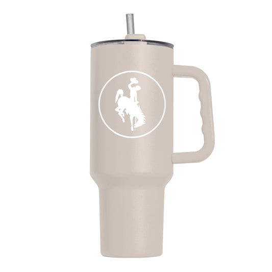 Wyoming 40oz Cinch Powder Coat Tumbler - Logo Brands - Flyclothing LLC