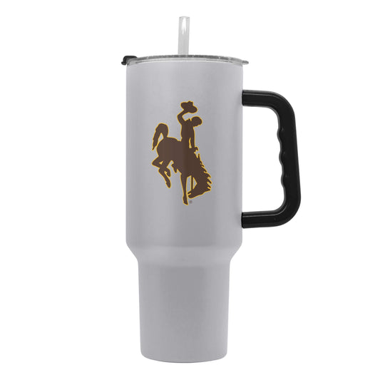 Wyoming 40oz Flipside Powder Coat Tumbler - Logo Brands - Flyclothing LLC