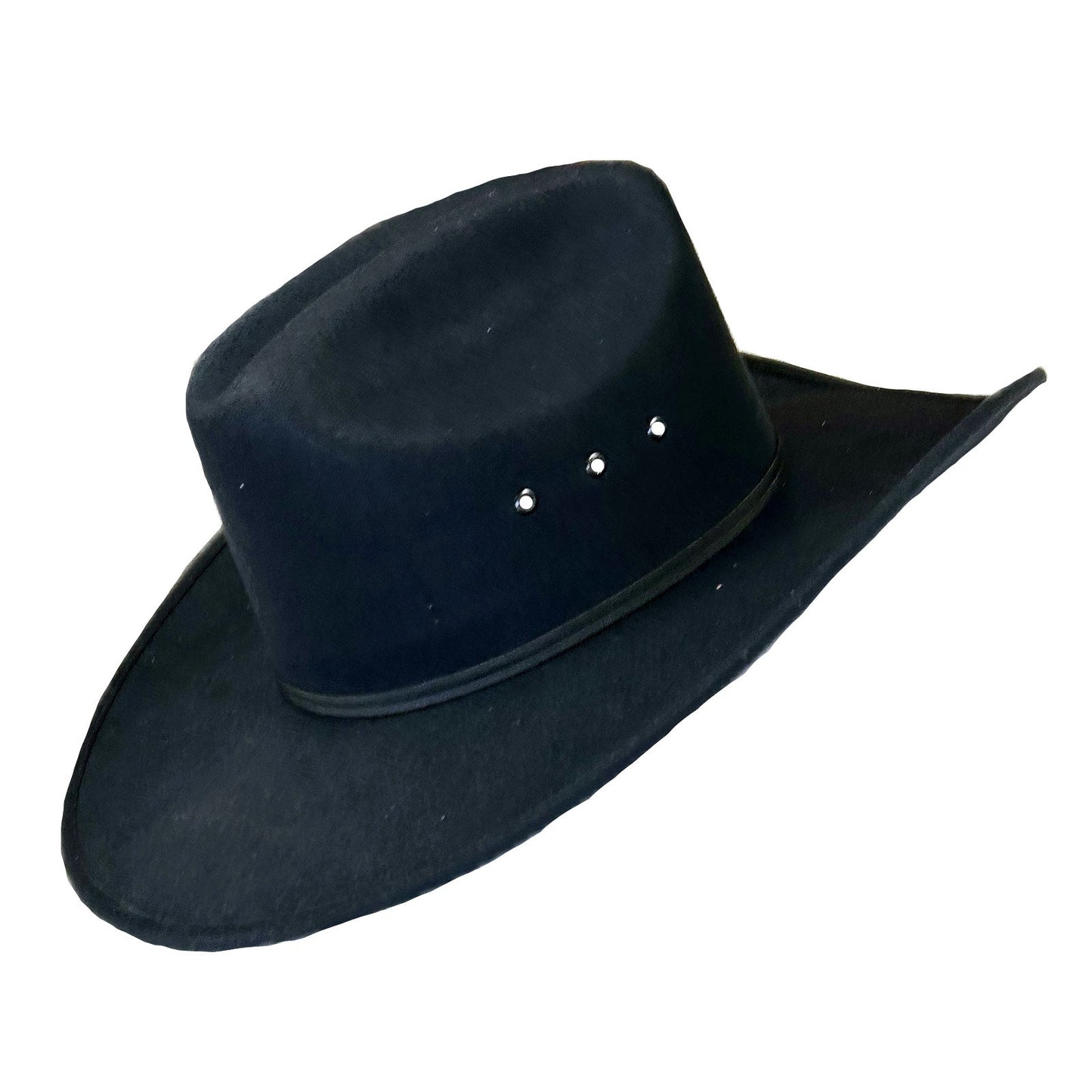 Rockmount Ranch Wear Black Ultra-Felt Western Hat - Rockmount Clothing - Flyclothing LLC