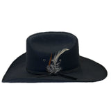 Rockmount Ranch Wear Black Ultra-Felt Western Hat - Rockmount Clothing - Flyclothing LLC