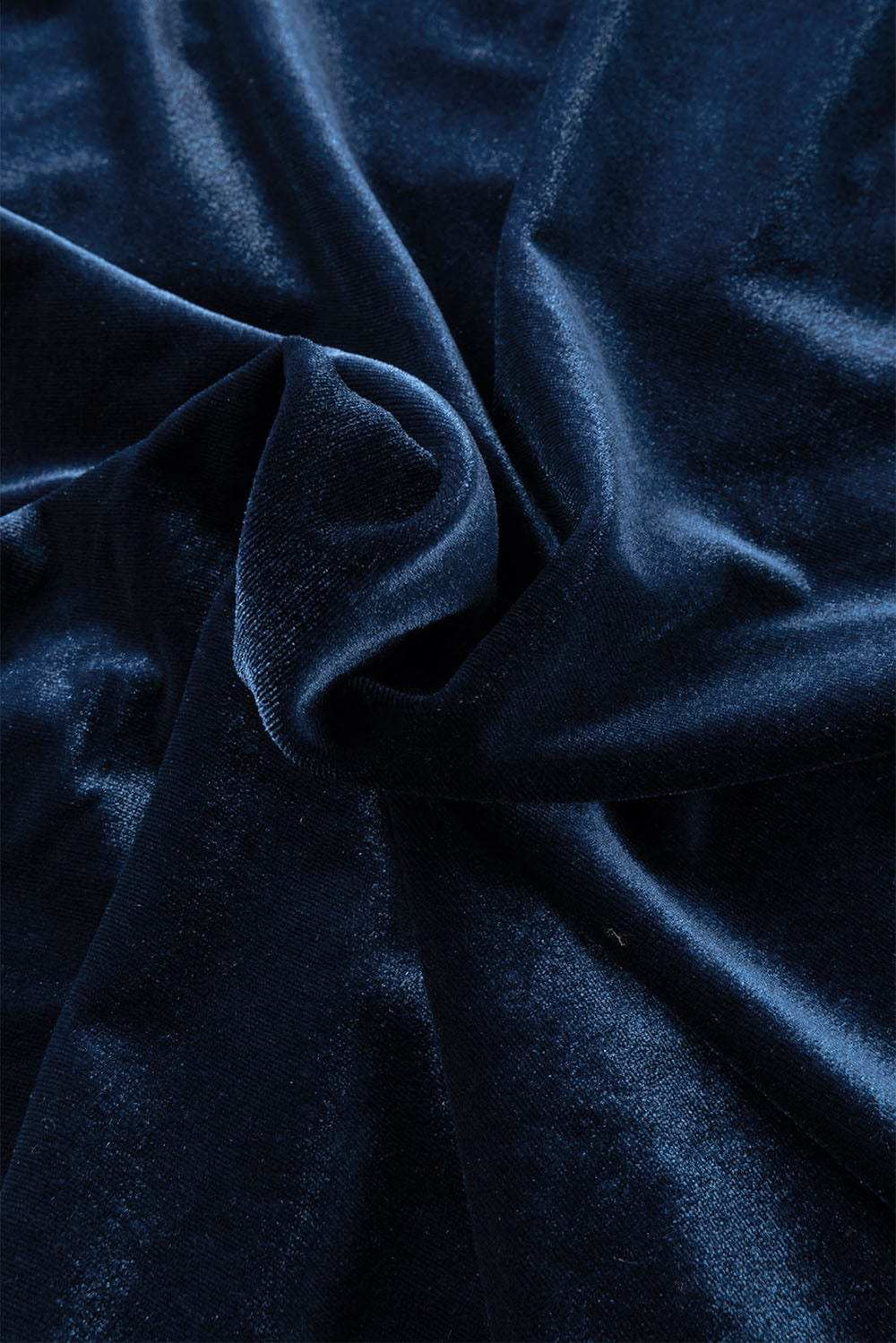 Frill Half Button Mock Neck Long Sleeve Blouse - Trendsi - Flyclothing LLC