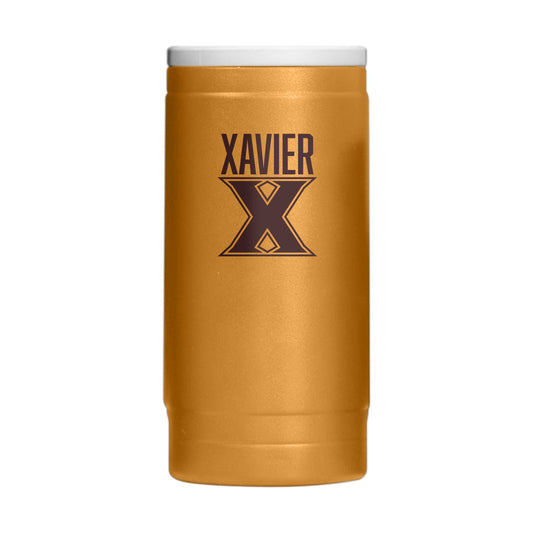Xavier 12oz Oak Huddle Powdercoat SlimCan Coolie - Logo Brands - Flyclothing LLC
