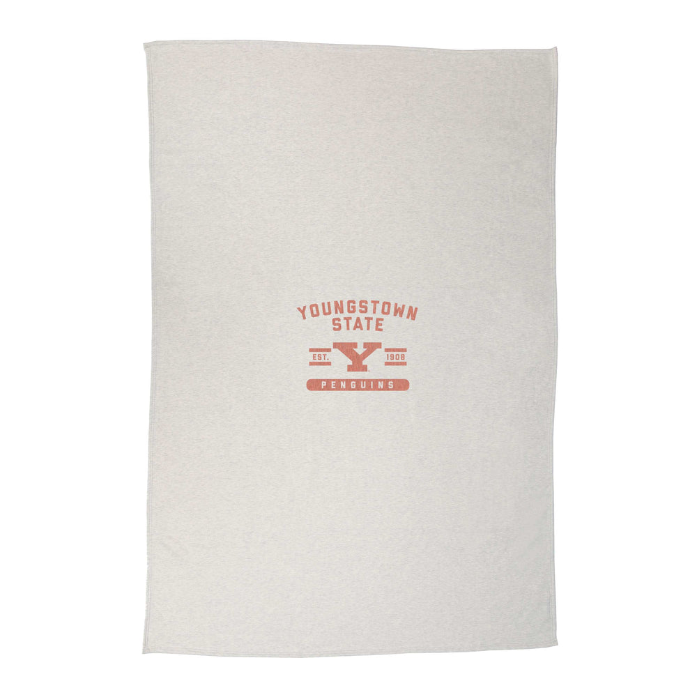 Youngstown State Sublimated Sweatshirt Blanket - Logo Brands - Flyclothing LLC