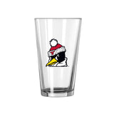Youngstown State 16oz Stripe Pint Glass