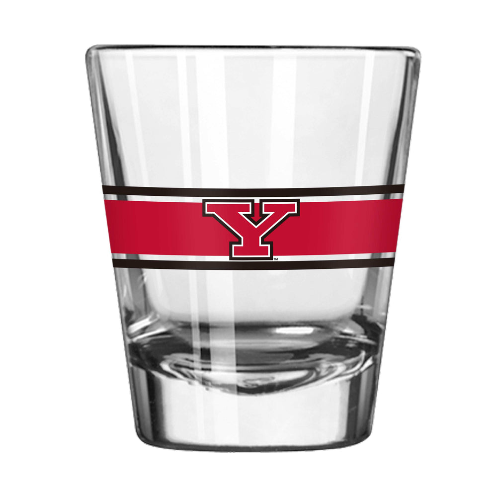 Youngstown St 2oz Stripe Shot Glass - Logo Brands - Flyclothing LLC
