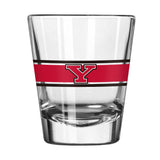 Youngstown St 2oz Stripe Shot Glass - Logo Brands - Flyclothing LLC