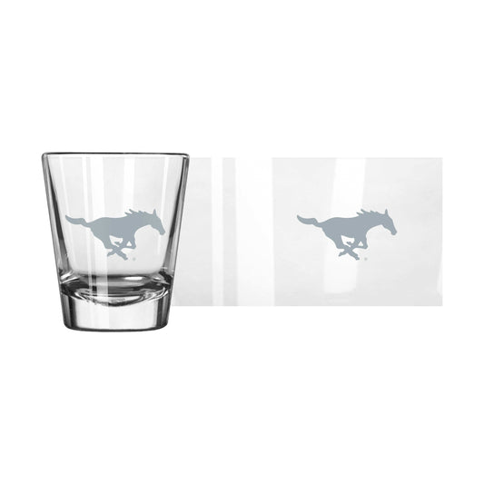 Southern Methodist 2oz Frost Shot Glass - Logo Brands - Flyclothing LLC