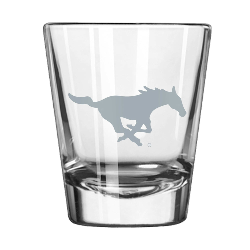 Southern Methodist 2oz Frost Shot Glass - Logo Brands - Flyclothing LLC