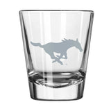 Southern Methodist 2oz Frost Shot Glass - Logo Brands - Flyclothing LLC