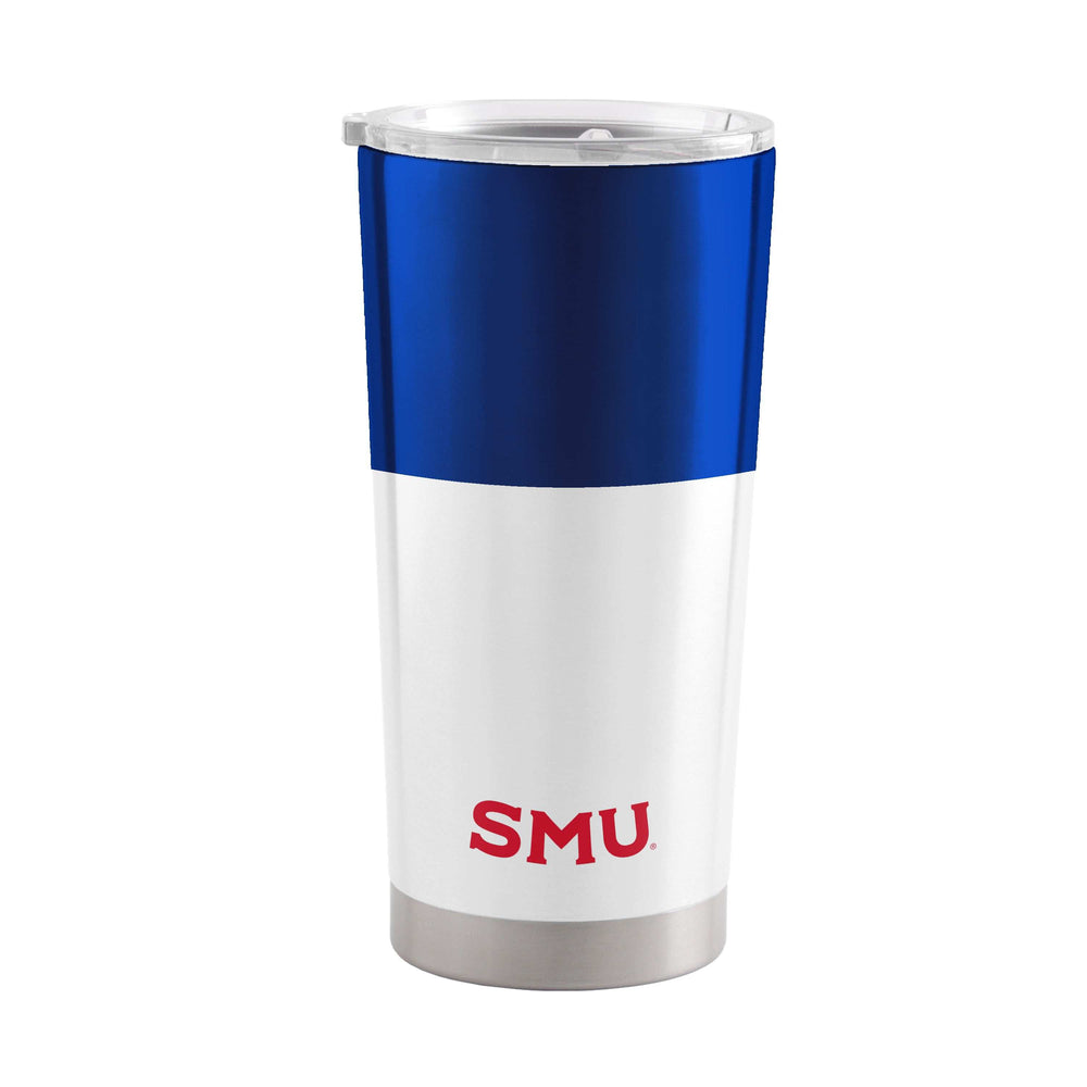 SMU 20oz Colorblock Stainless Tumbler - Logo Brands - Flyclothing LLC