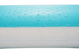 Cool Gel Memory Foam Queen Size Bed Pillow - Homeroots