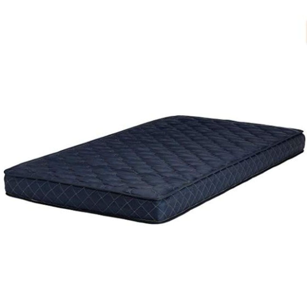 6" Navy Blue Twin Memory Foam Water Resistant Mattress - Homeroots