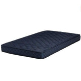 6" Navy Blue Twin Memory Foam Water Resistant Mattress - Homeroots