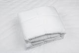 White Twin Microfiber Thread Count Down Alternative Duvet Insert - Homeroots - Flyclothing LLC
