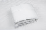White Twin Microfiber Thread Count Down Alternative Duvet Insert - Homeroots - Flyclothing LLC