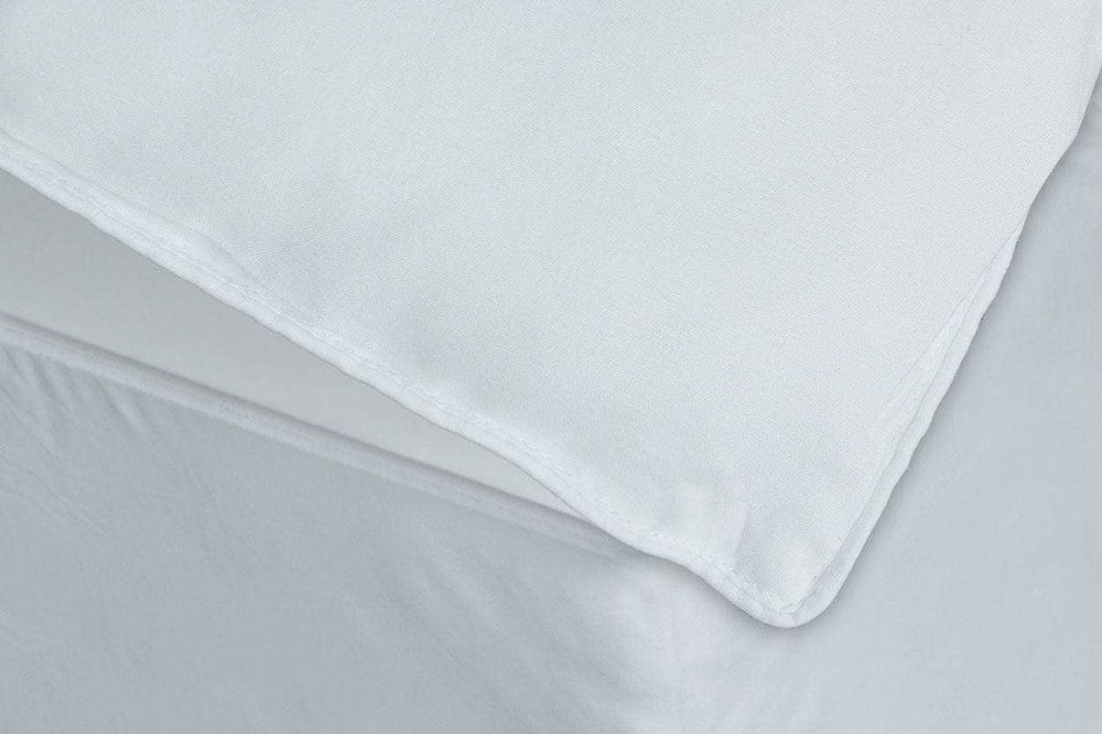 White Twin Microfiber Thread Count Down Alternative Duvet Insert - Homeroots - Flyclothing LLC