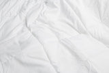 White Twin Microfiber Thread Count Down Alternative Duvet Insert - Homeroots - Flyclothing LLC